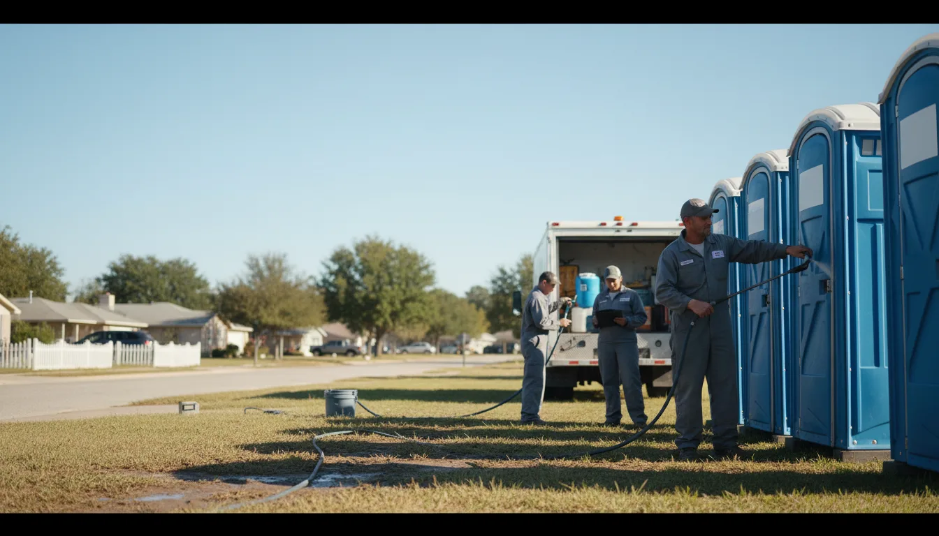 Long-Term Portable Toilet Rental in Ames, NE near me